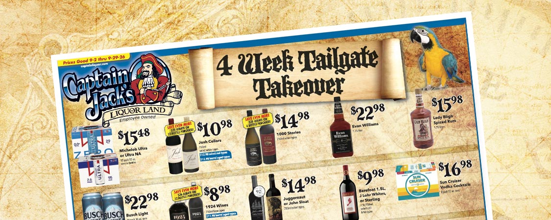 4-Week Tailgate Takeover