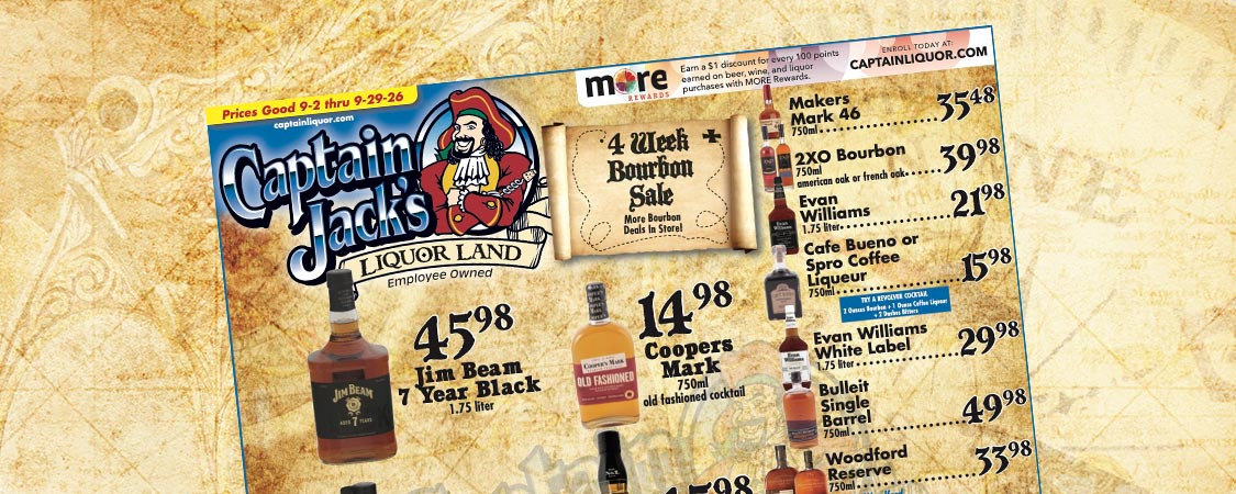 4-Week Bourbon Sale