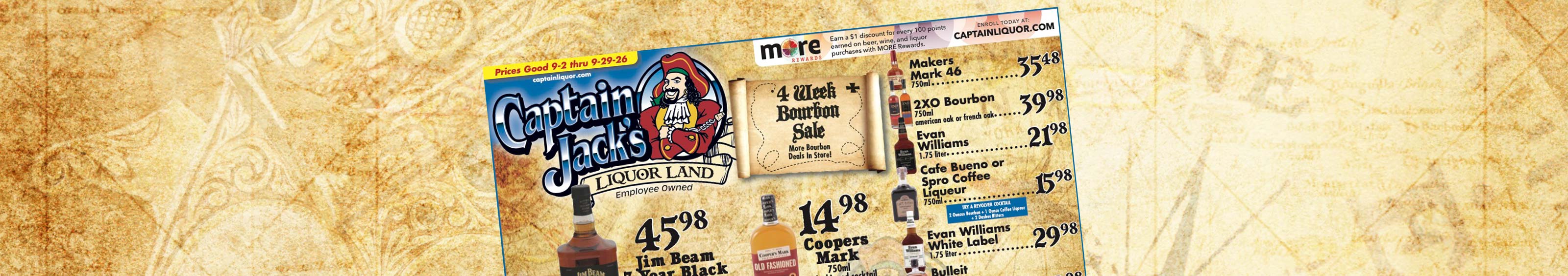 4-Week Bourbon Sale