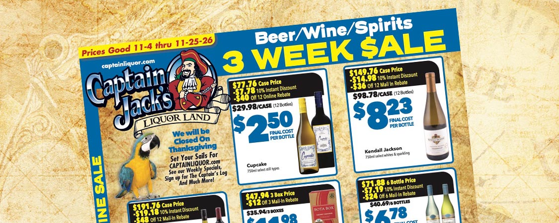 Beer-Wine-Spirit-3 Week Sale