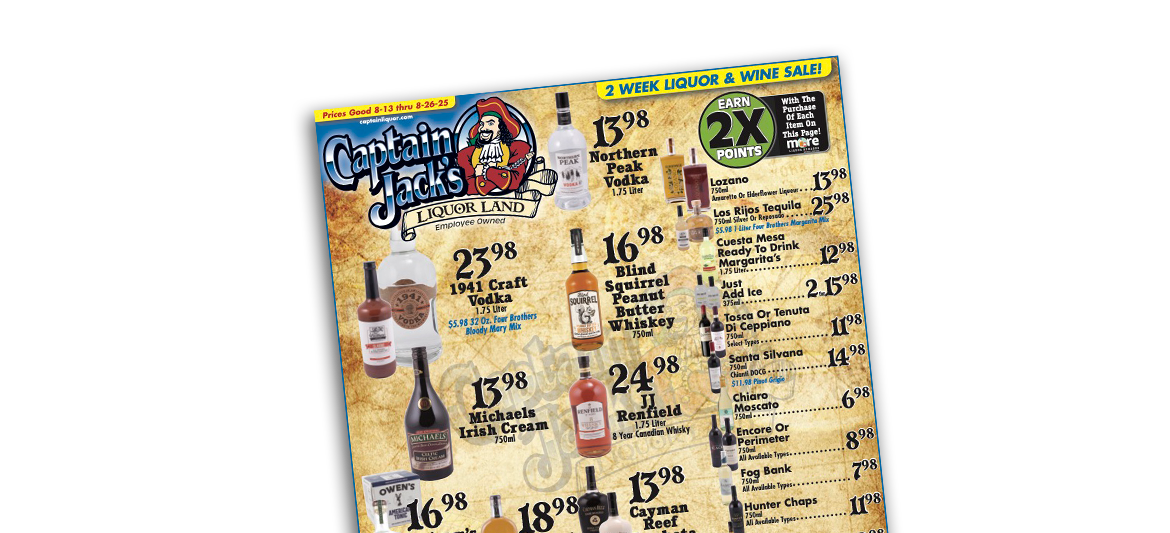 Captain Jack's Featured Item