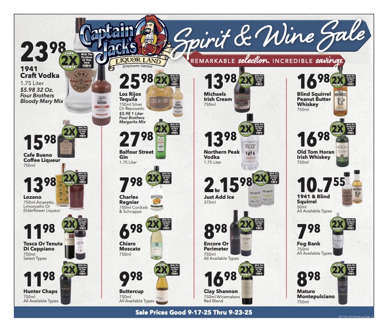 Spirit & Wine Sale
