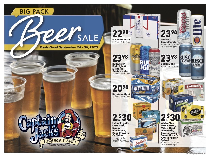 Big Pack Beer Sale